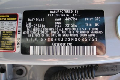 2022 Kia K5 GT-Line