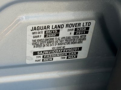 2015 Jaguar XJ Base AWD