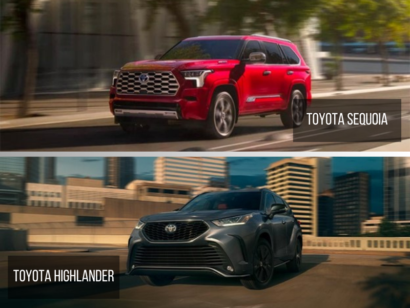 Toyota Sequoia vs Highlander