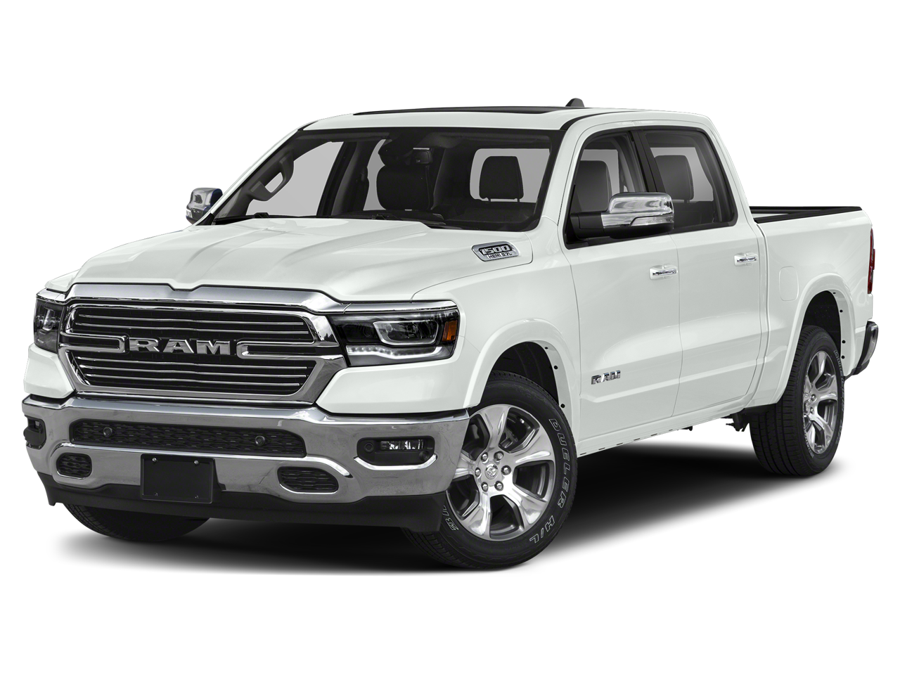 2020 RAM 1500 Laramie W/ Body Color Bed Cover!