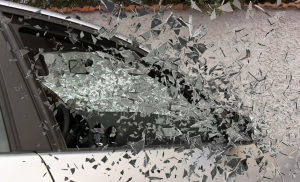 Broken Car Window in Silver Spring, MD