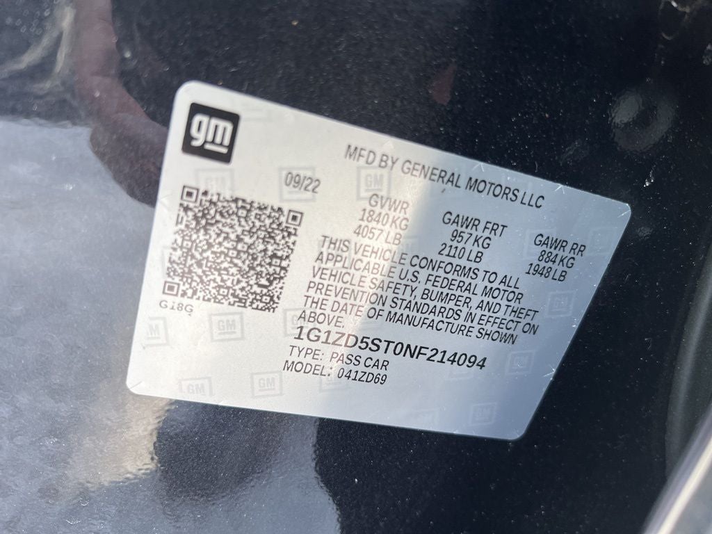 2022 Chevrolet Malibu LT