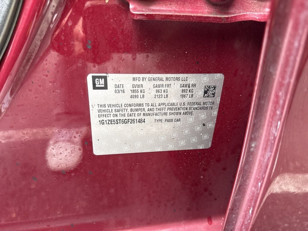 2016 Chevrolet Malibu LT 1LT