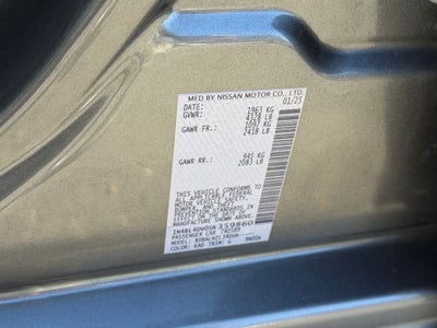 2025 Nissan Altima 2.5 SV