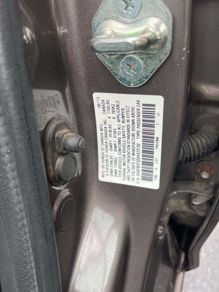 2013 Honda Civic LX Low Miles!