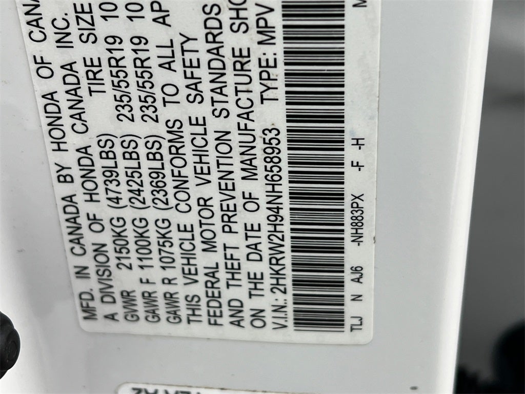 2022 Honda CR-V Touring