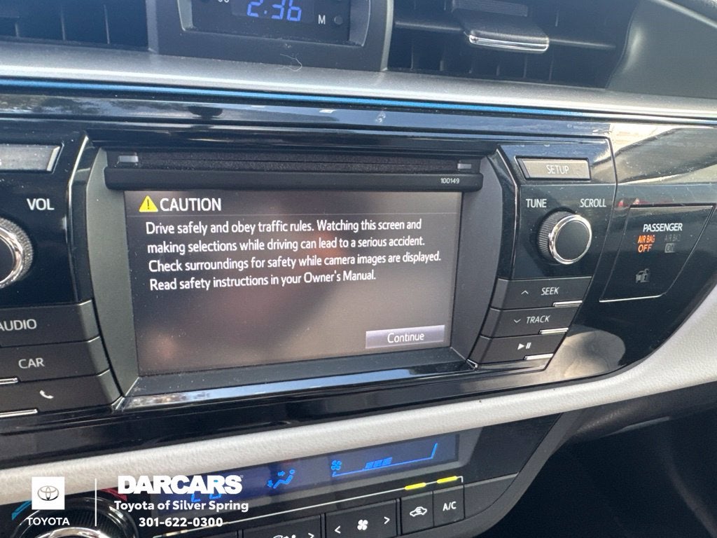 2015 Toyota Corolla LE ECO