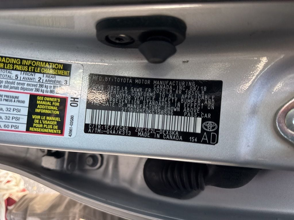 2019 Toyota Corolla SE