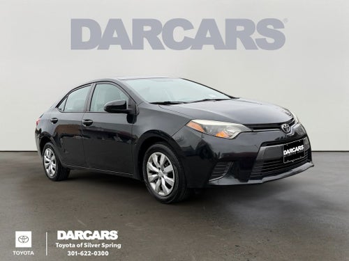 2015 Toyota Corolla LE