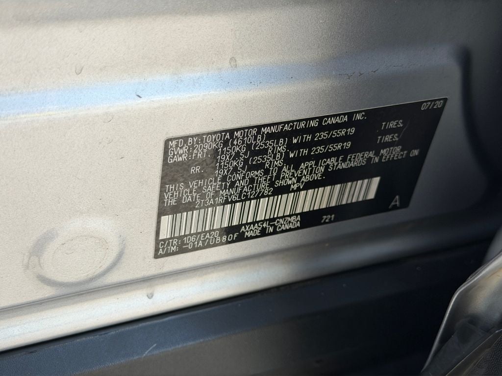 2020 Toyota RAV4 XLE Premium