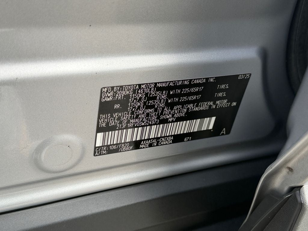 2025 Toyota RAV4 LE