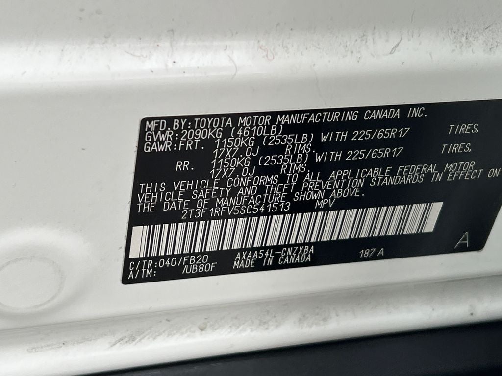 2025 Toyota RAV4 LE AWD!