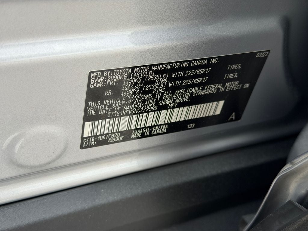 2022 Toyota RAV4 LE