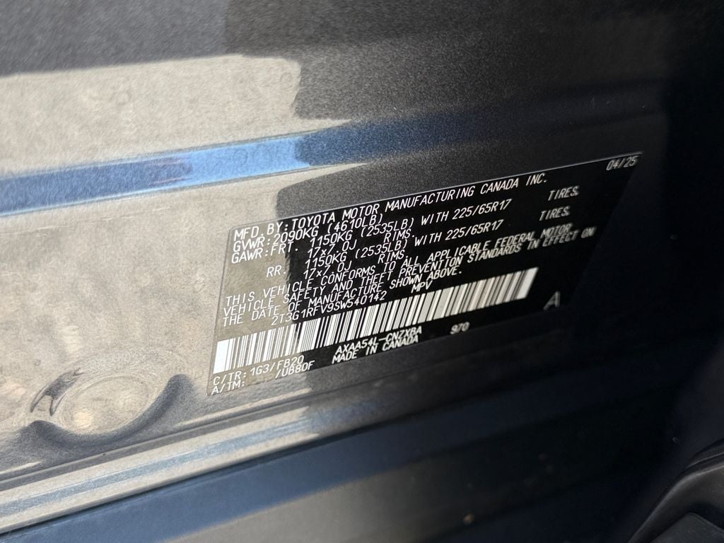2025 Toyota RAV4 LE