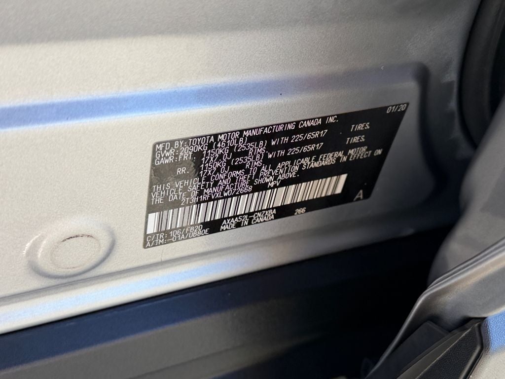 2020 Toyota RAV4 LE