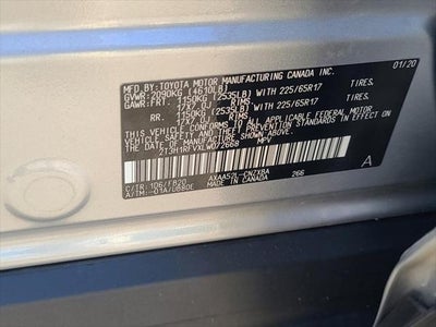 2020 Toyota RAV4 LE