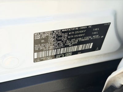 2025 Toyota RAV4 XLE W/ SUNROOF!