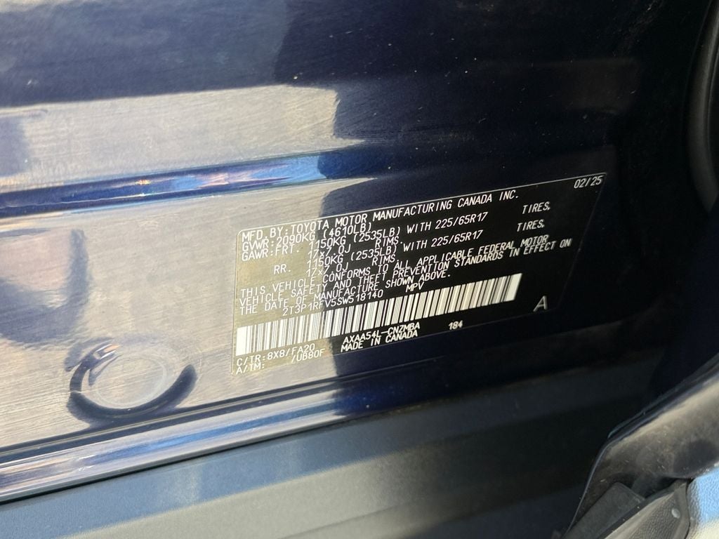 2025 Toyota RAV4 XLE