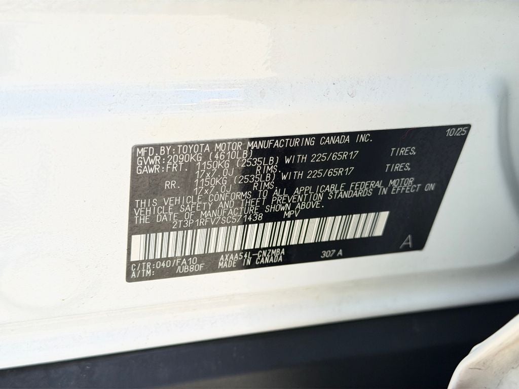 2025 Toyota RAV4 XLE Low Miles!