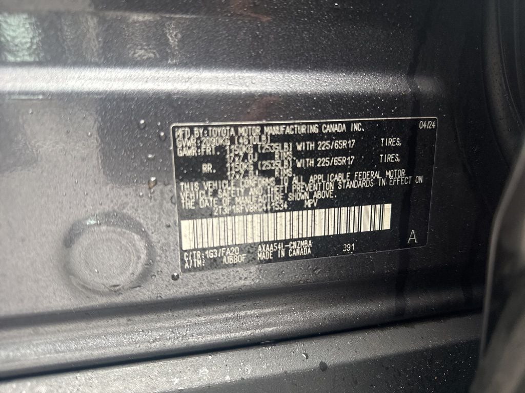 2024 Toyota RAV4 XLE AWD!