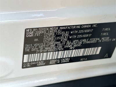 2025 Toyota RAV4 XLE Sunroof