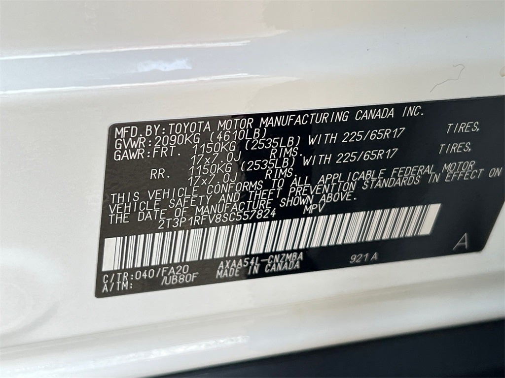 2025 Toyota RAV4 XLE Sunroof