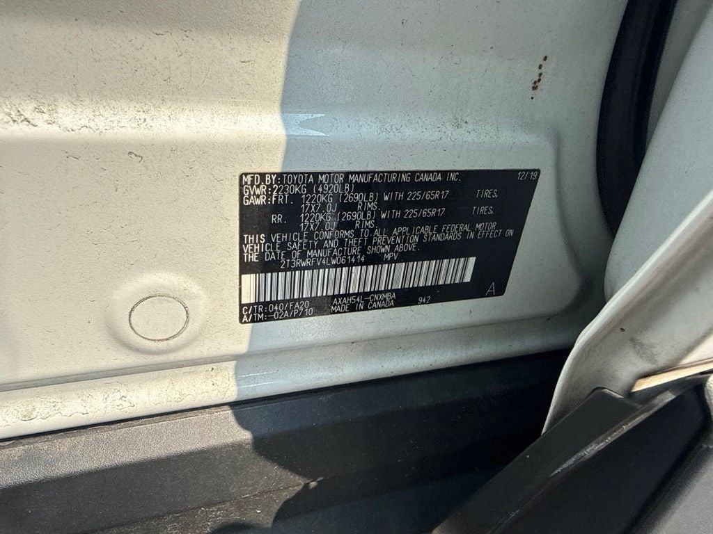 2020 Toyota RAV4 Hybrid XLE