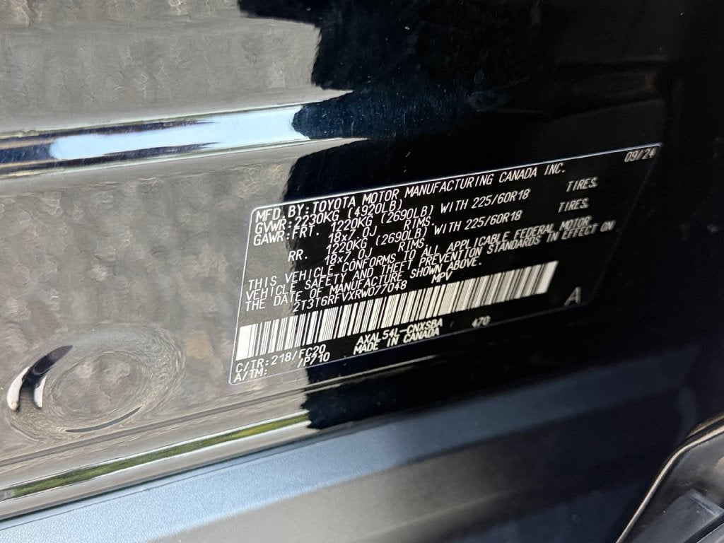 2024 Toyota RAV4 Hybrid SE