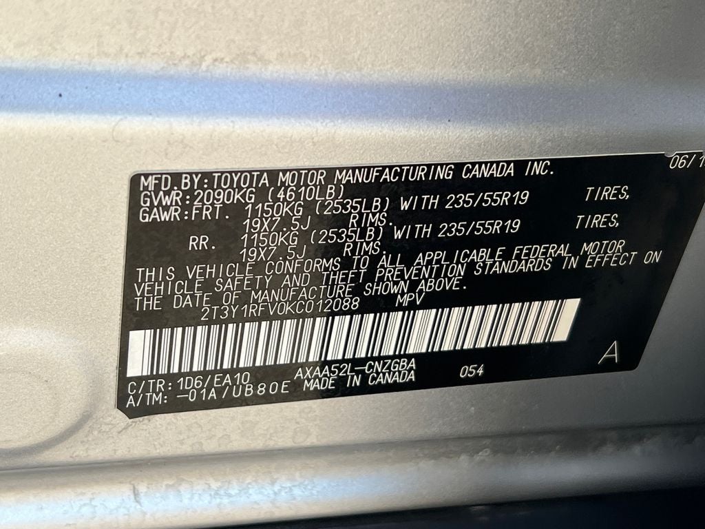 2019 Toyota RAV4 Limited