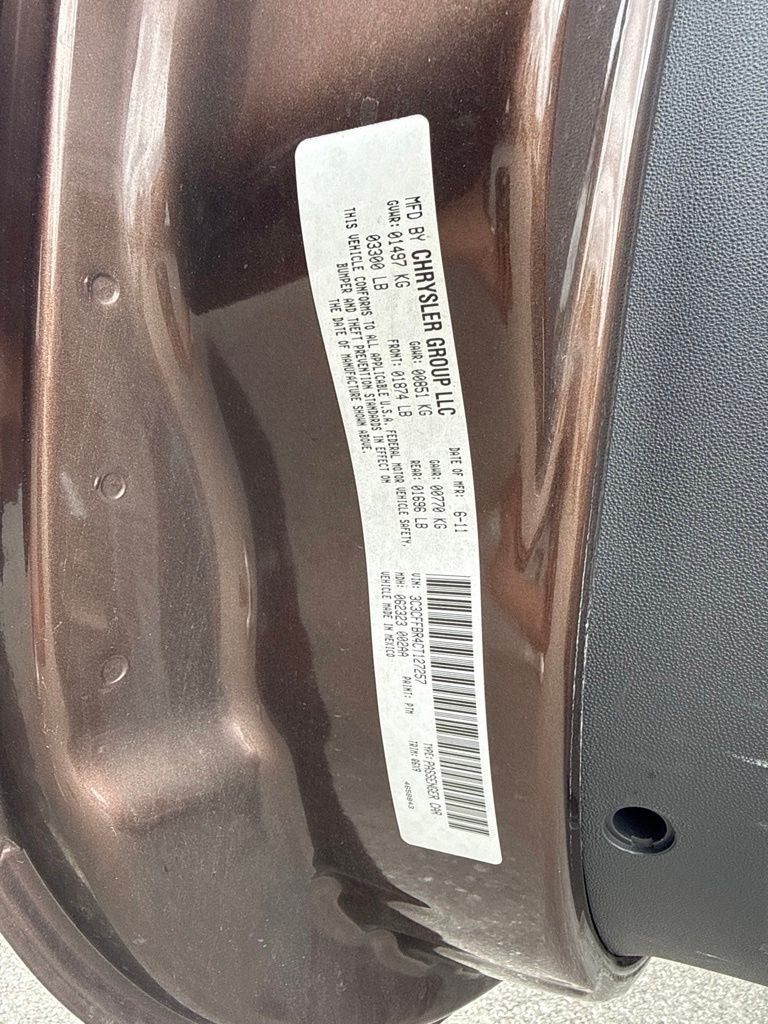2012 FIAT 500 Sport