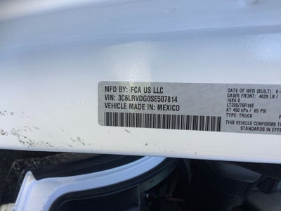 2025 RAM ProMaster 2500 High Roof