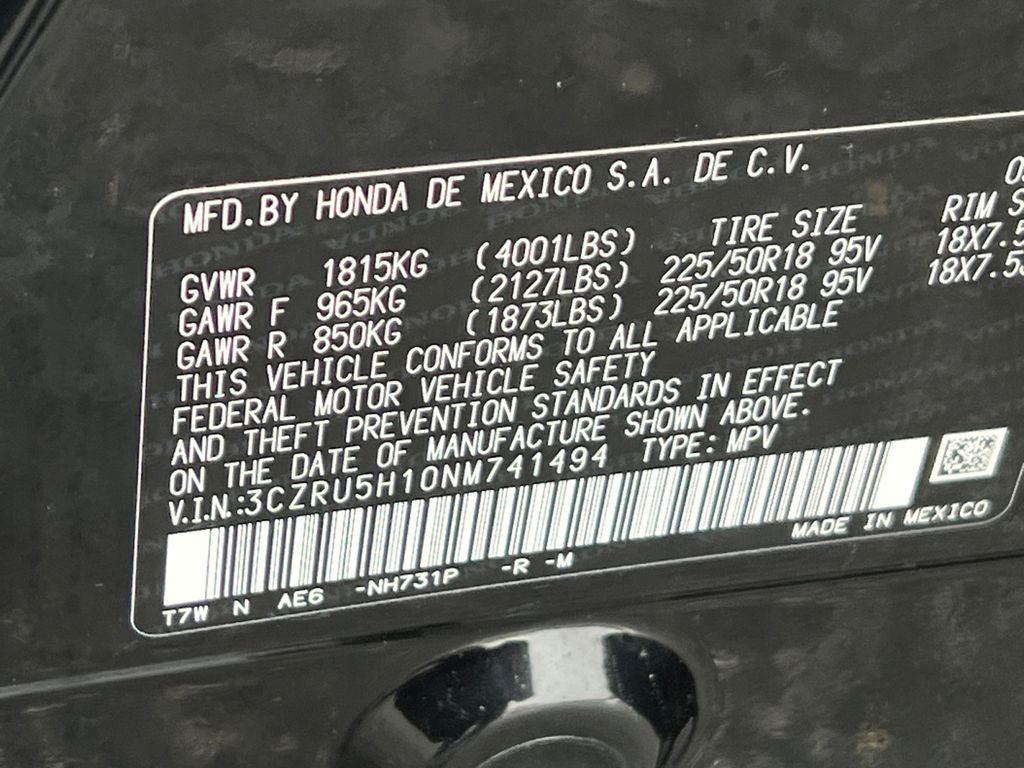 2022 Honda HR-V Sport