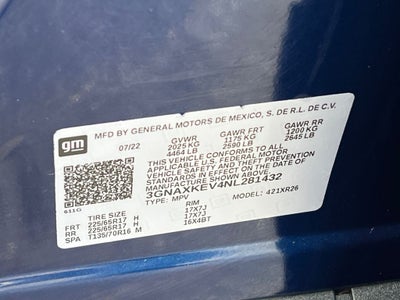 2022 Chevrolet Equinox LT