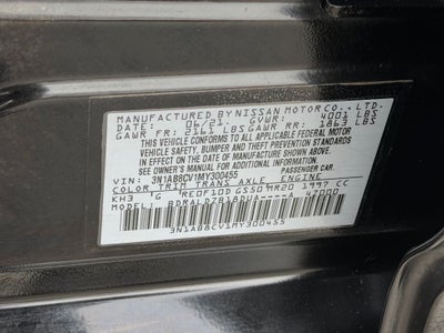 2021 Nissan Sentra SV