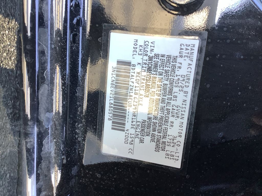 2025 Nissan Versa 1.6 SV Super Low Miles!