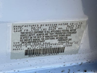 2025 Nissan Versa 1.6 SV Super Low Miles!