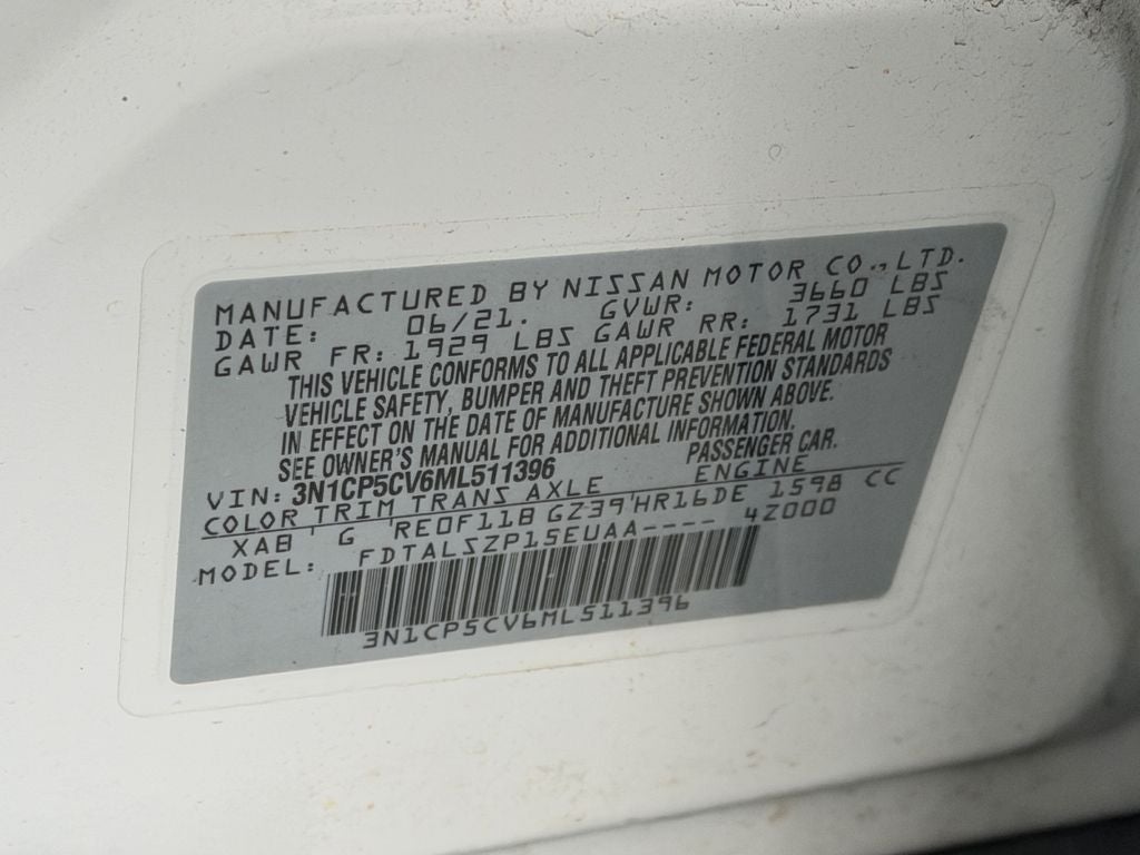 2021 Nissan Kicks SV