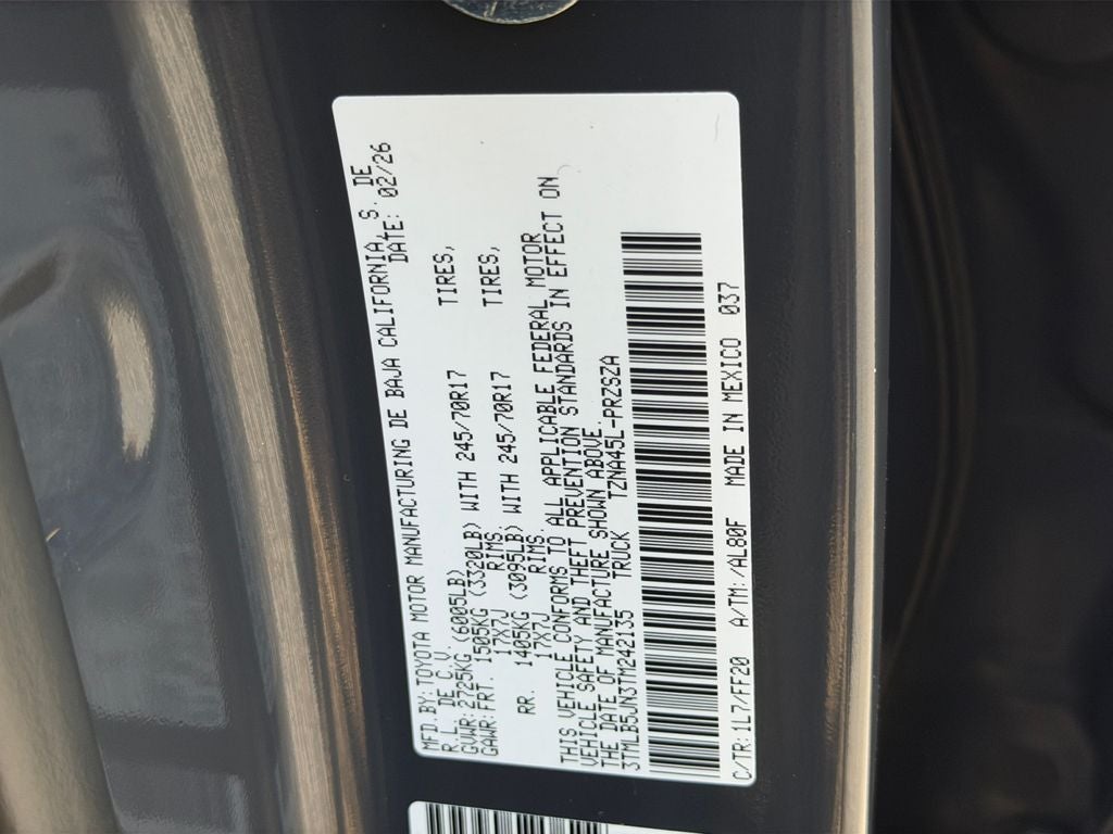 2026 Toyota Tacoma SR5