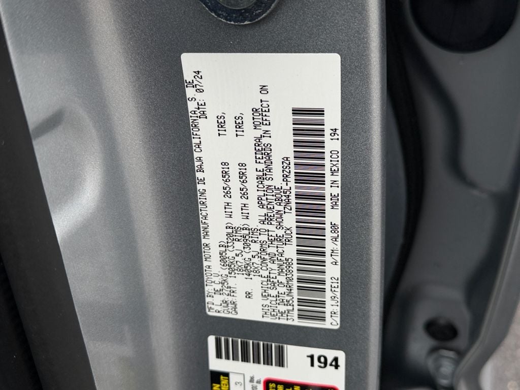2024 Toyota Tacoma TRD Sport