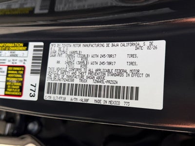 2026 Toyota Tacoma SR5