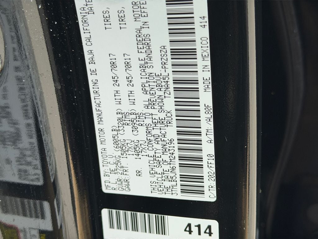 2026 Toyota Tacoma SR5