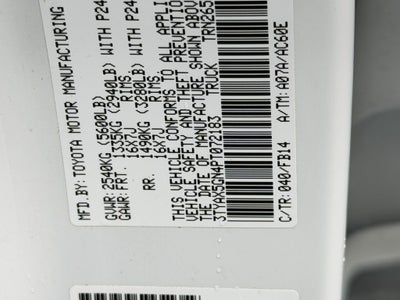 2023 Toyota Tacoma SR W/ Professional Ladder Rack!