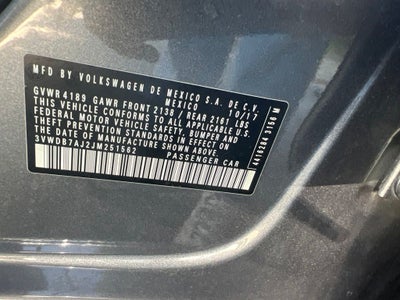 2018 Volkswagen Jetta 1.4T SE