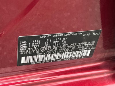 2023 Subaru Impreza Base