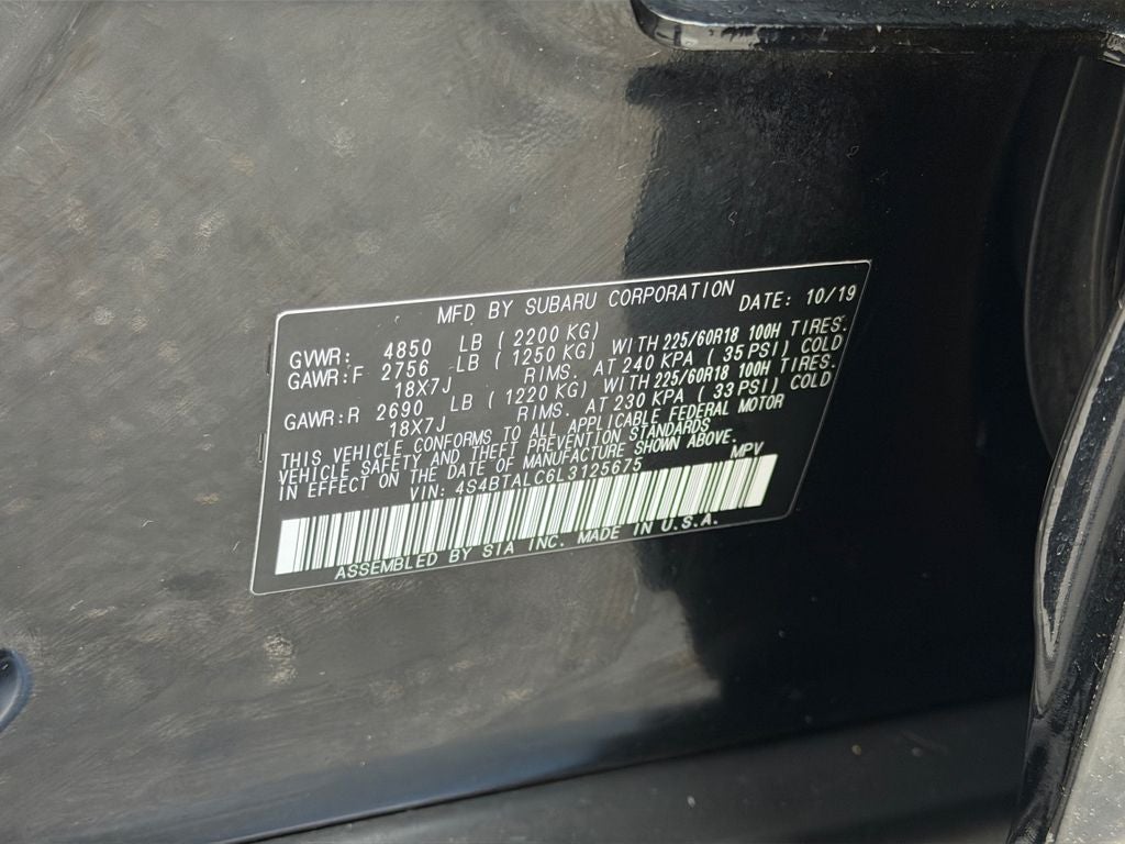 2020 Subaru Outback Limited