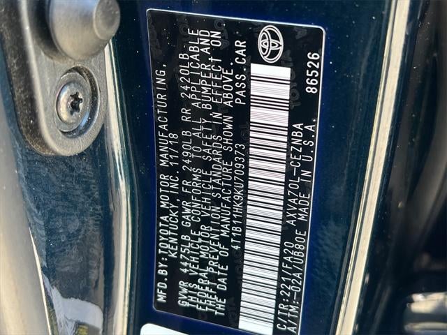 2019 Toyota Camry LE
