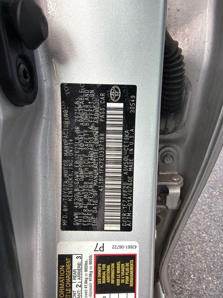 2014 Toyota Camry SE