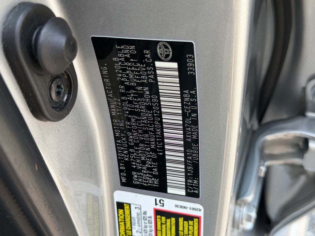 2023 Toyota Camry LE