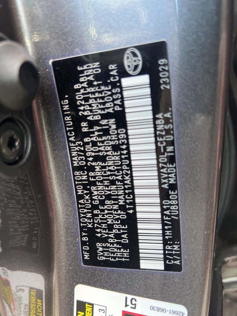 2023 Toyota Camry LE