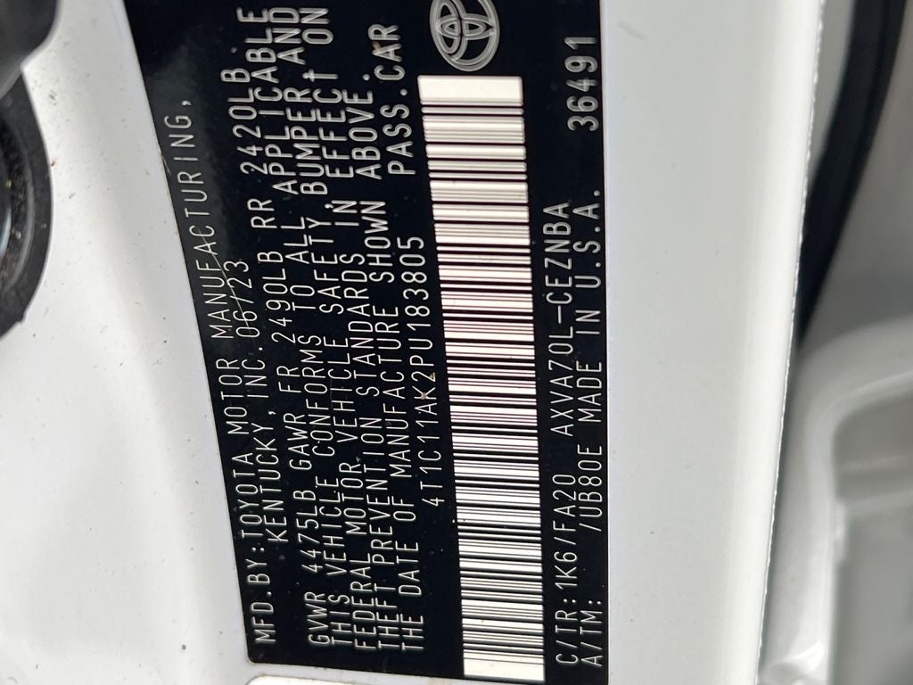 2023 Toyota Camry LE